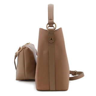 Pierre Cardin Estelle Bucket Bag Tan