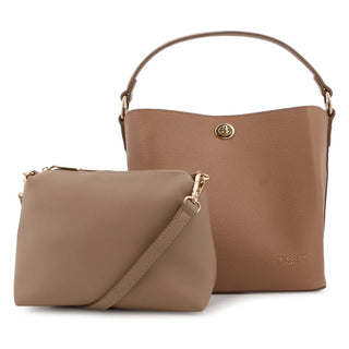 Pierre Cardin Estelle Bucket Bag Tan