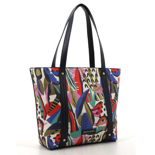 Pierre Cardin  Zahara Printed Tote Navy Print