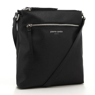 Pierre Cardin  Serena Double Compartment Crossbody Black