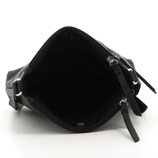 Pierre Cardin  Serena Double Compartment Crossbody Black