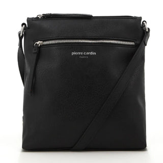 Pierre Cardin  Serena Double Compartment Crossbody Black