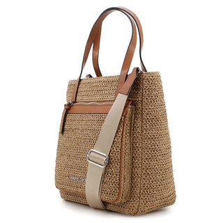 Pierre Cardin Isla Straw Tote Tan