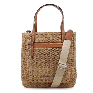 Pierre Cardin Isla Straw Tote Tan