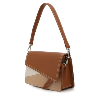 Pierre Cardin  Noemie Colourblock Shoulder Bag Neutral