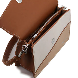 Pierre Cardin  Noemie Colourblock Shoulder Bag Neutral