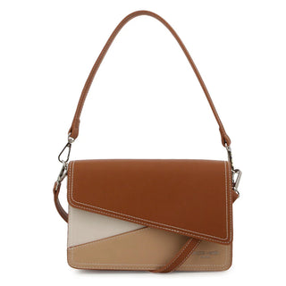 Pierre Cardin  Noemie Colourblock Shoulder Bag Neutral