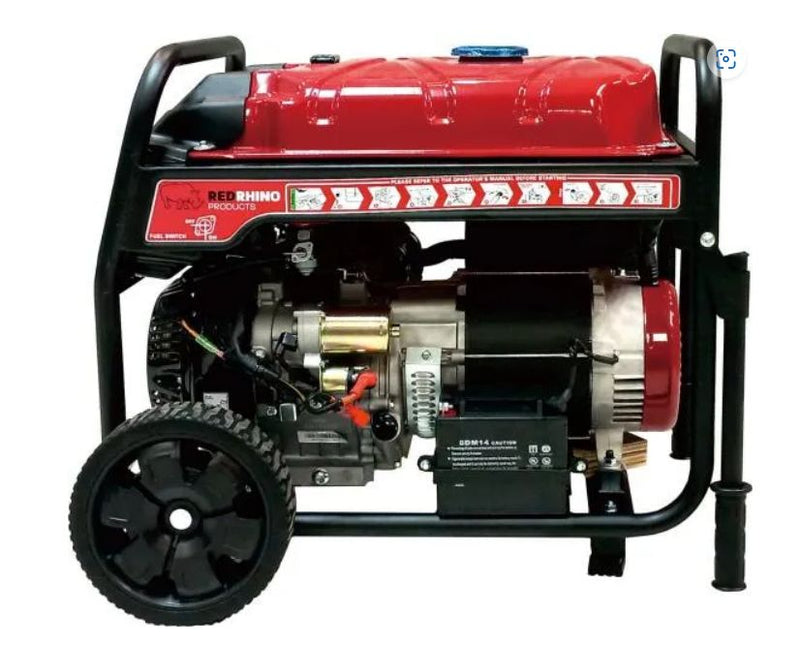 RedRhino 7.7kW Petrol Generator RGH9000H