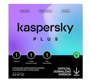 Kaspersky Plus 1dev 1y