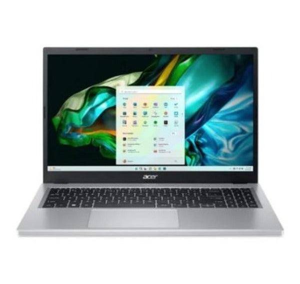 Acer Aspire 3 A315-510P-337G 15.6-inch FHD Laptop - Intel Core i3-N305 512GB SSD 8GB RAM Win 11 Home Silver NX.KDHEA.002
