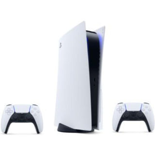 PS5 Disc Edition With Additional DualSense 5 Glacier White