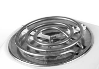 Hotplate Double Powder Coat White Spiral Plate 2000W "Helios" LOCALLY PRODUCED