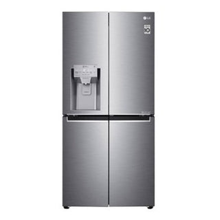 LG 570L Side by Side - Door in Door Fridge - Platinum Silver