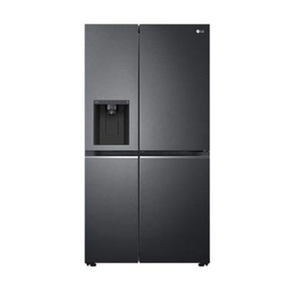 611L Nett Side by Side Fridge with Plumbed Water & Ice - Matte Black GC-J257SQKS