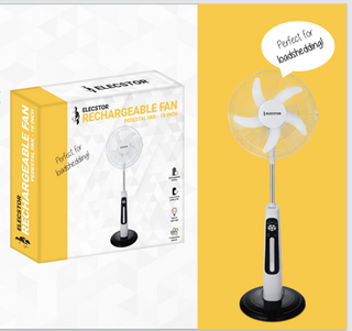 Elecstor Rechargeable Fan Pedestal Fan – 18 Inch