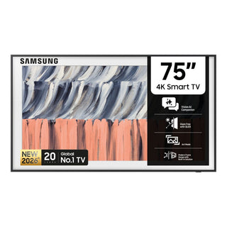 Samsung 75 Inch The Frame LS03HE 4K Vision AI Smart TV (2026) QA75LS03HEUXXA