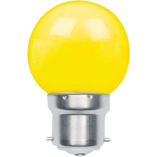 FLASH  Non-Dimmable  Yellow LED Golf Ball Lamp XLED-GB02Y