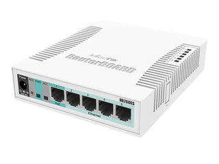 MikroTik RB260GS Gigabit Ethernet PoE White CSS106-5G-1S