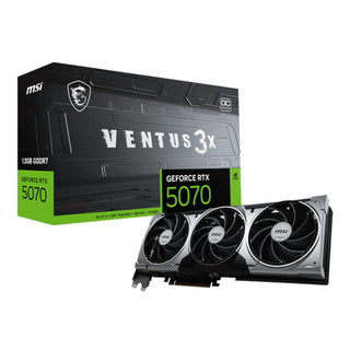MSI GeForce RTX 5070 12GB VENTUS 3X OC Graphics Card – PCIe 5.0
