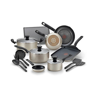 Tefal - Culinaire Nonstick Aluminum Champagne Cookware Set - 16 Piece