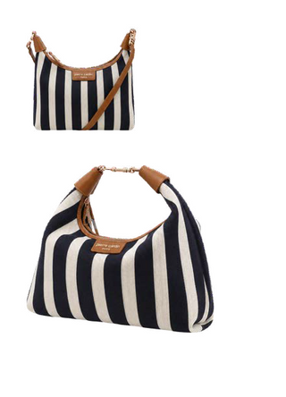 Pierre Cardin Rafiya Striped Crossbody