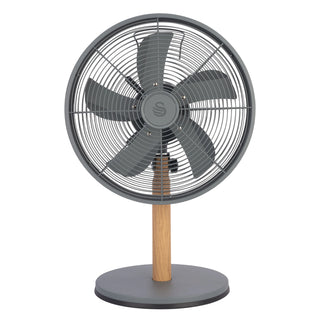 SWAN - NORDIC SLATE GREY DESK FAN 30cm  SDF30G