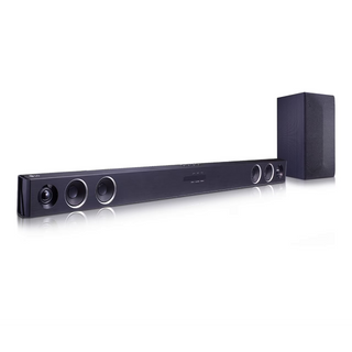 LG 2.1Ch 300W Soundbar with Wireless Subwoofer and Bluetooth SQC2