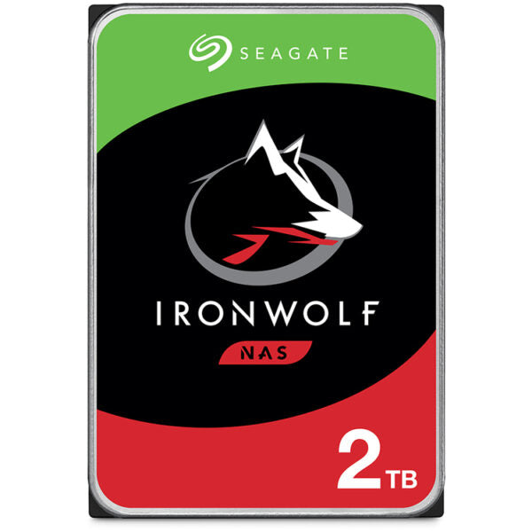 2TB Seagate Ironwolf ST2000VN003 3.5″ Internal NAS Hard Disk Drive (HDD)
