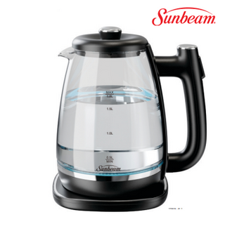 Sunbeam 1.8 Litre Deluxe Glass Kettle SDGK-3000