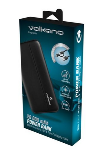 Volkano 20000mAh Omega Power Bank