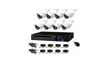 8 Channel cctv camera system – 500gig hard drive