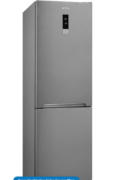 Smeg-Combination Fridge Freezer 60cm  FC18EN4AX
