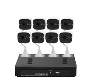 8 Channel NVR Kit & POE Cameras