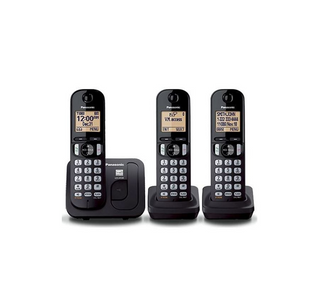 Panasonic KX-TGC213 Digital Cordless Phone with 3 Handsets