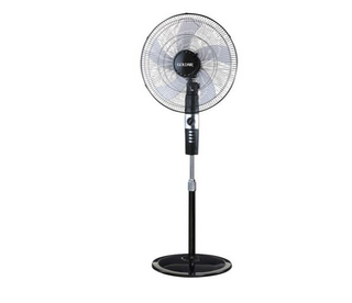 Goldair GFBF-16 Pedestal Fan - Black (450mm)