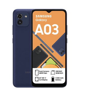 Samsung A03   Dual Sim  32GB Blue