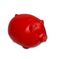 Jumbo Plastic Piggy Bank - Red