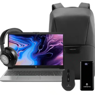 HP 250 (8GB/256SSD) Exec Bundle includes Backpack, mouse, bluetooth headphone and 10 000mah powerbank  7N0M6ES(EXEC)