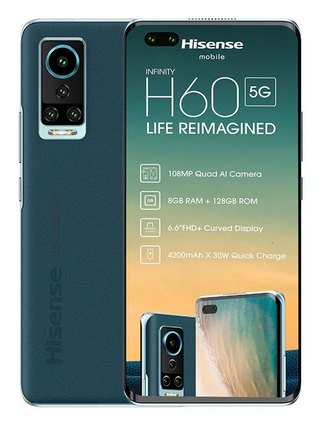 Hisense Infinity H60 5G 128GB Single sim