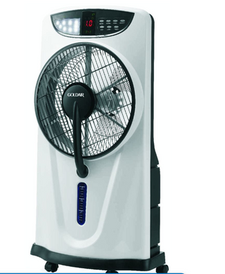 Goldair Rechargeable Mist Box Fan  GMBFR-6112