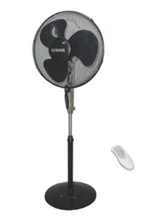 Goldair 40cm Pedestal Fan with Remote  GCPF-40R