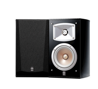 YAMAHA NS-333 Bookshelf Speakers (Pair) and Yamaha NS-SW100 10" 100W Powered Subwoofer Bundle