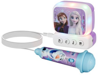 Frozen Mini Karaoke Machine with Belt Hook DY-3650-FZ[V1]