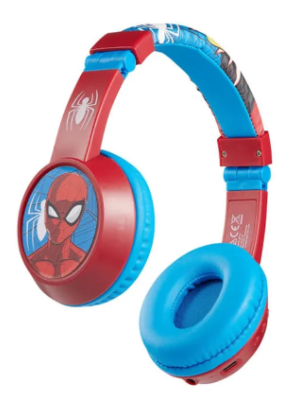 Spider-Man Bluetooth Wireless Stereo Headphones MV-9955-SM2
