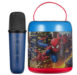 Spider-Man LED Karaoke Speaker with Microphone MV-2607-SM
