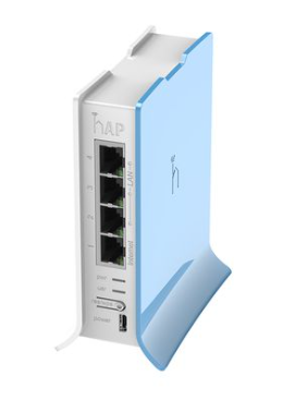 MikroTik hAP lite – 2.4GHz desktop tower case Wi-Fi Router