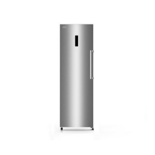 JVC 350L Model WG-NRFF35Z5S Upright Stainless-Steel Single Door Freezer