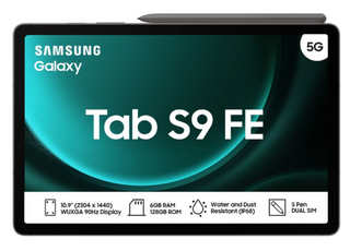 Samsung Galaxy Tab S9 FE 5G (X516) 10.9" 128GB Tablet
