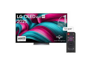 LG 65″ OLED Evo AI 4K 144Hz Smart TV with AI Magic Remote – OLED65C56LA