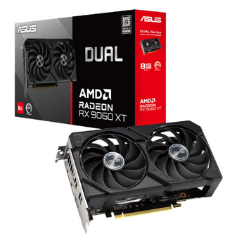 ASUS Dual Radeon RX 9060 XT 8G GDDR6 Graphics Card